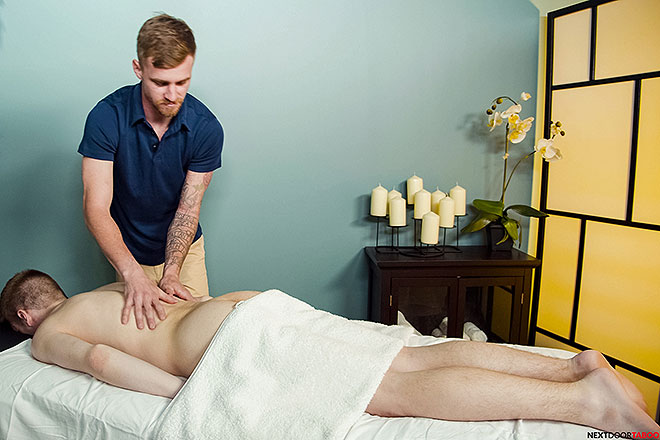 Stepbrother's Massage Image