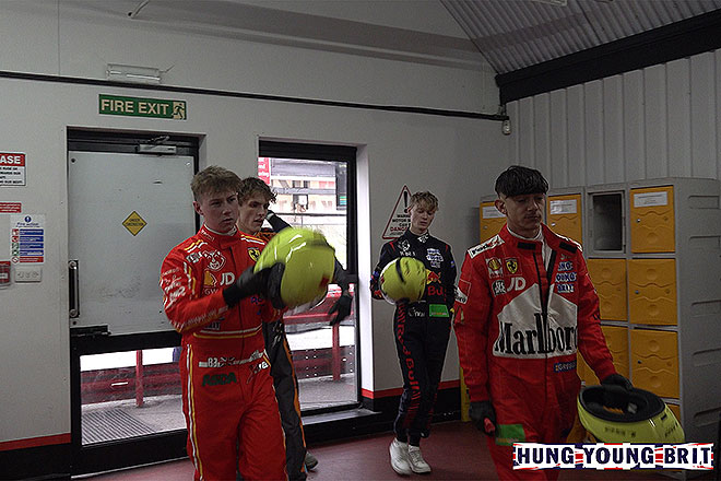 Image from Karting Kunts: Racing Chav Lads! blog